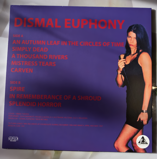 Dismal Euphory – Autumn Leaves - The Rebellion Of Tides (Blue Vinyl, 1st Press)