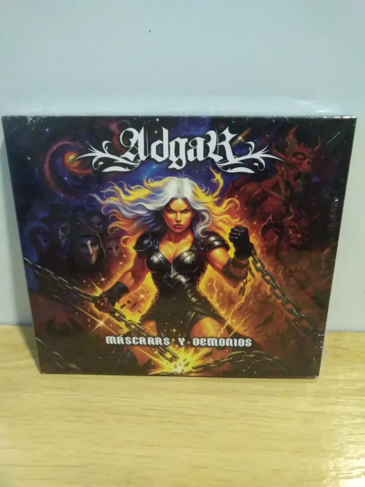 ADGAR – Máscaras y Demonios (CD Digipak)