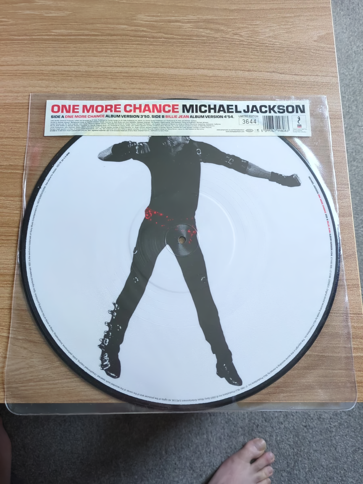 Michael Jackson – One More Chance / Billie Jean (Vinyl Picture Disc)