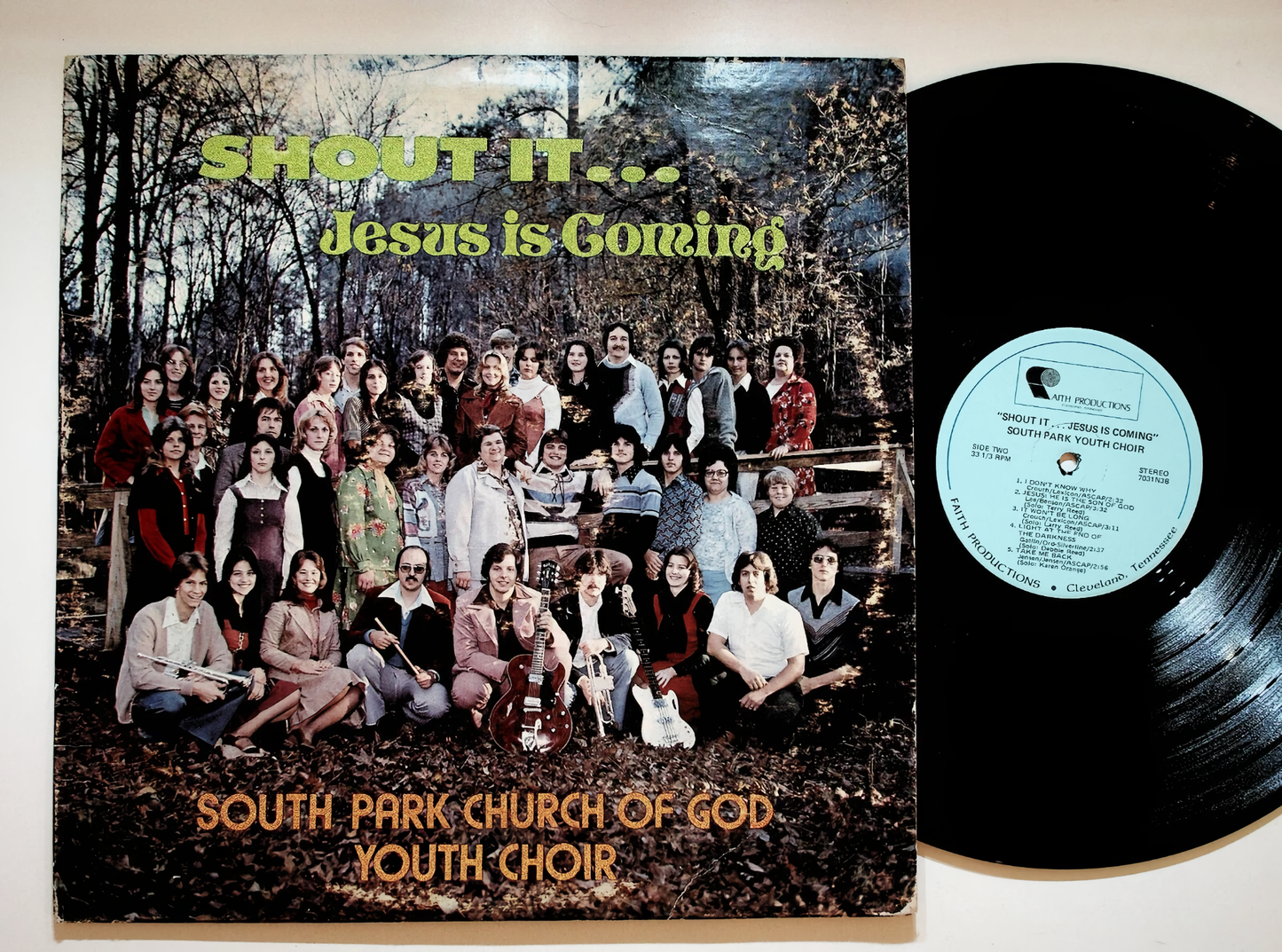 Shout It... Jesus Is Coming – South Park Church Of God Youth Choir (Vinyl LP)