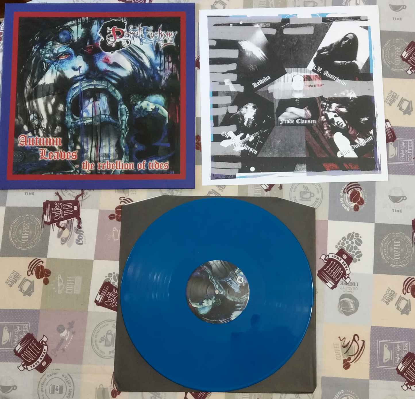 Dismal Euphory – ‎Autumn Leaves - The Rebellion Of Tides (Blue Vinyl, 1st Press)