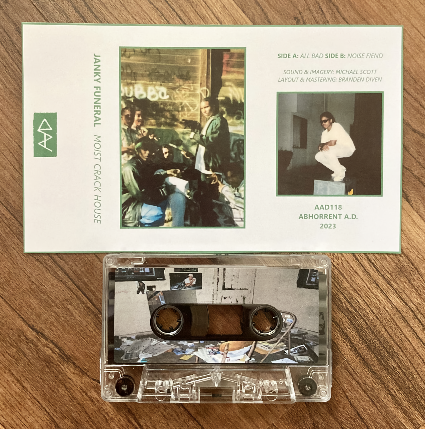 Janky Funeral – Moist Crack House (Cassette / Open Edition)