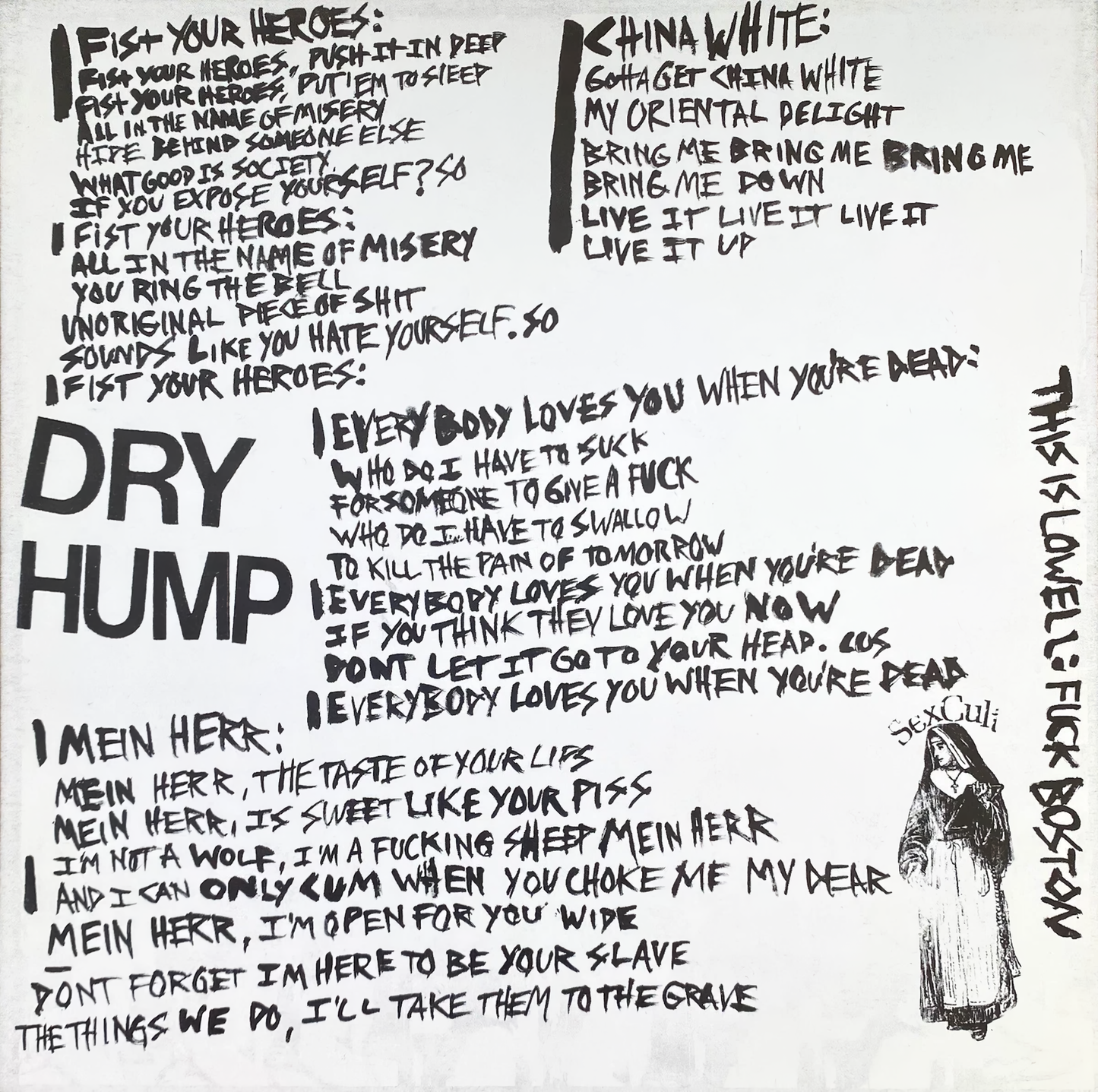 Dry Hump – Dry Hump (Translucent Orange Vinyl)