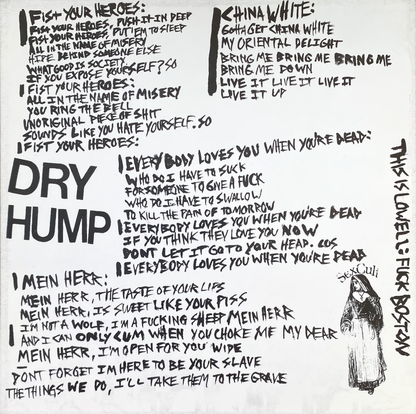 Dry Hump – Dry Hump (Translucent Orange Vinyl)