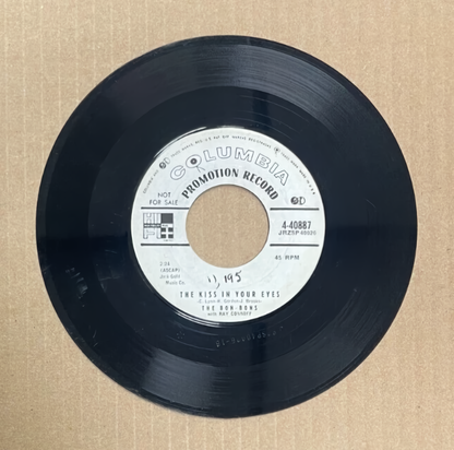 The Bon-Bons with Ray Conniff – The Kiss In Your Eyes / Love Me Or I’ll Die (7-Inch Vinyl, Single Promo Record, 4-40887)