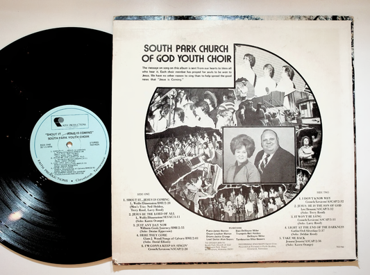 Shout It... Jesus Is Coming – South Park Church Of God Youth Choir (Vinyl LP)