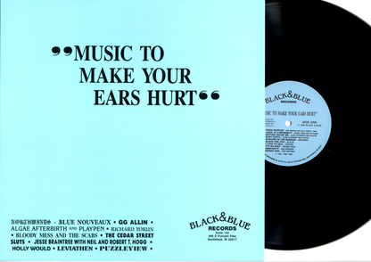 Various Artists – Music To Make Your Ears Hurt (GG Allin ~ Vinilo LP Compilado con Funda Azul)