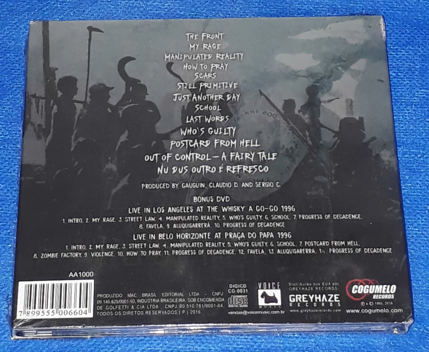 Overdose – Scars (CD+DVD)
