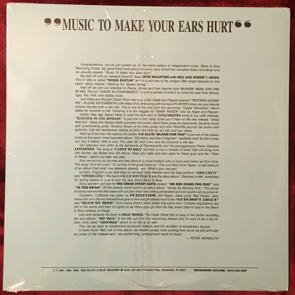 Various Artists – Music To Make Your Ears Hurt (GG Allin ~ Vinilo LP Compilado con Funda Azul)